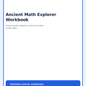 Ancient Math Explorer Workbook